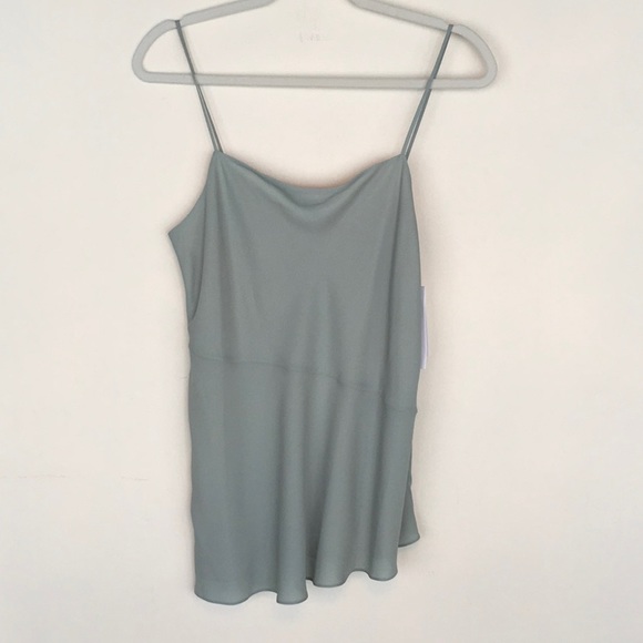 NWT Theory Cami in Silver Mint - Picture 2 of 7